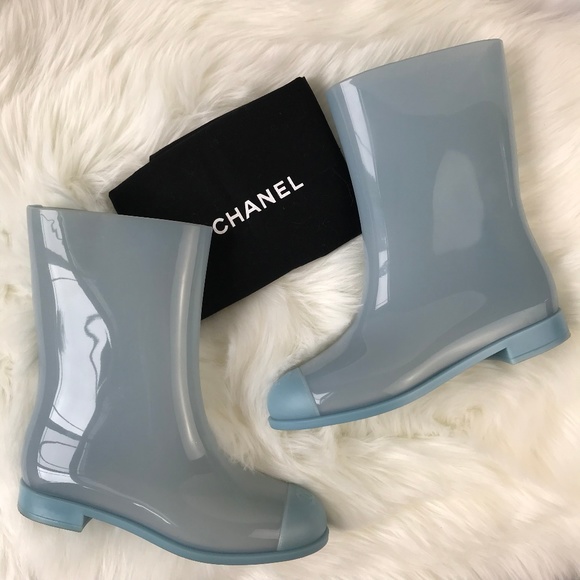 boots chanel bleu